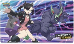 Pokemon Champion's Path Marnie & Friends Playmat